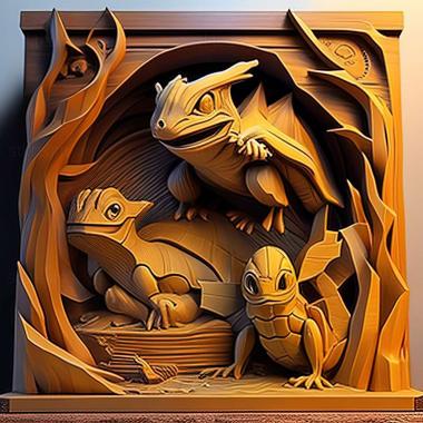 3D модель Tricks of the Trade Sonans and the Pokmon Swap Meet (STL)